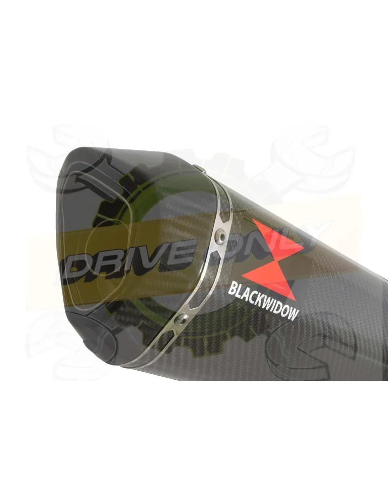 XJR1300 XJR 1300 2007-2016 4-1 Décatalyseur Ligne complète & Silencieux Hexagonale en Carbone 300mm