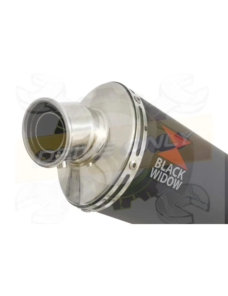 XJR1300 XJR 1300 2007-2016 4-1 Décatalyseur Ligne complète & Silencieux Ovale Noir En Inox 230mm