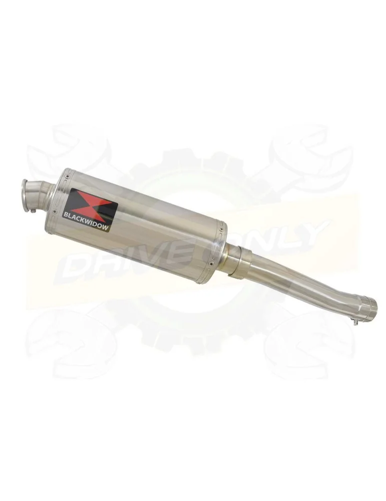 XJR 1300 2007-2016 Tube de raccord et Silencieux Rond En Inox 300mm