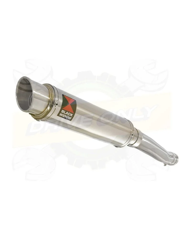 XJR 1300 2007-2016 Tube de raccord et Silencieux GP Rond En Inox 350mm