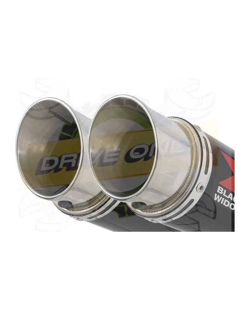 XJ900 S Diversion 4-2 Silencieux Kit & Silencieux GP Rond En Carbone 230mm