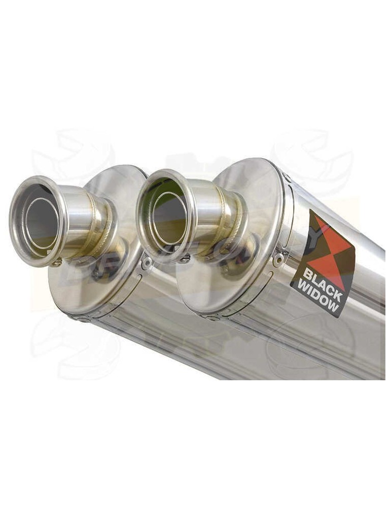 XJ900 S Diversion 4-2 Silencieux Kit & Silencieux Ovale En Inox 230mm