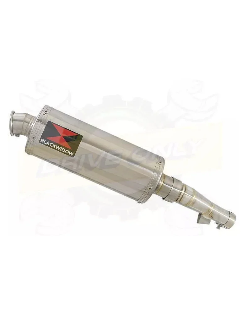 Honda NC 700 S (RC61) 2012-2014 Kit Silencieux: Silencieux Ovale Inox 300mm