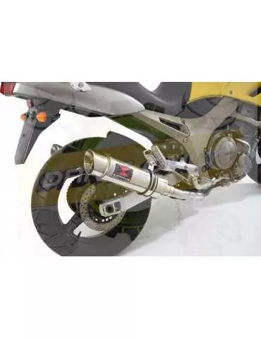 TDM 900 2-2 Ligne complète & Silencieux Rond GP Style En Inox 360mm
