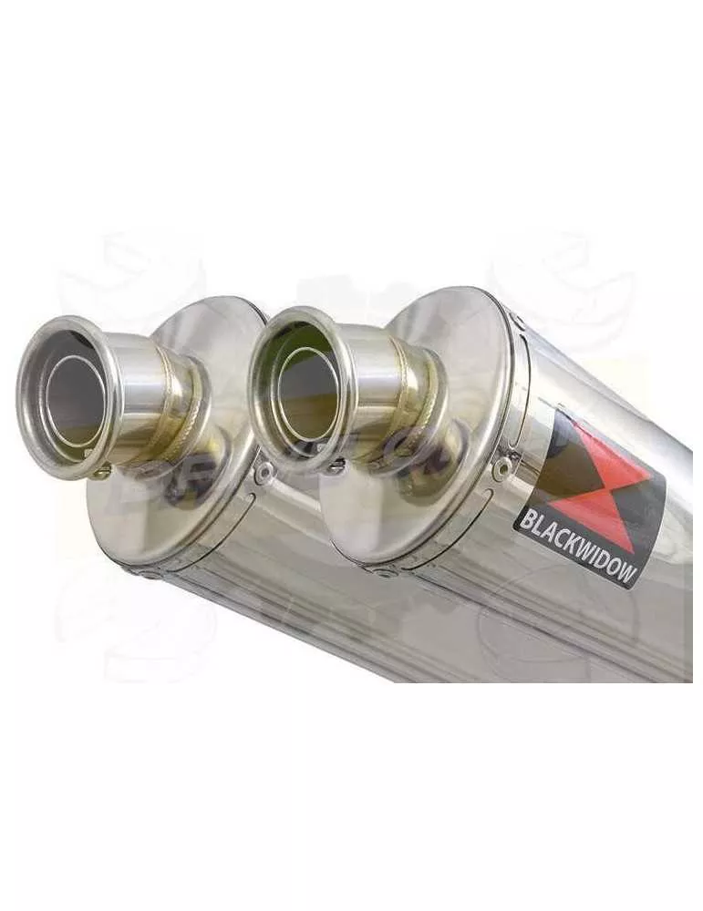 TDM 900 2-2 Ligne complète & Silencieux Ovale En Inox 300mm