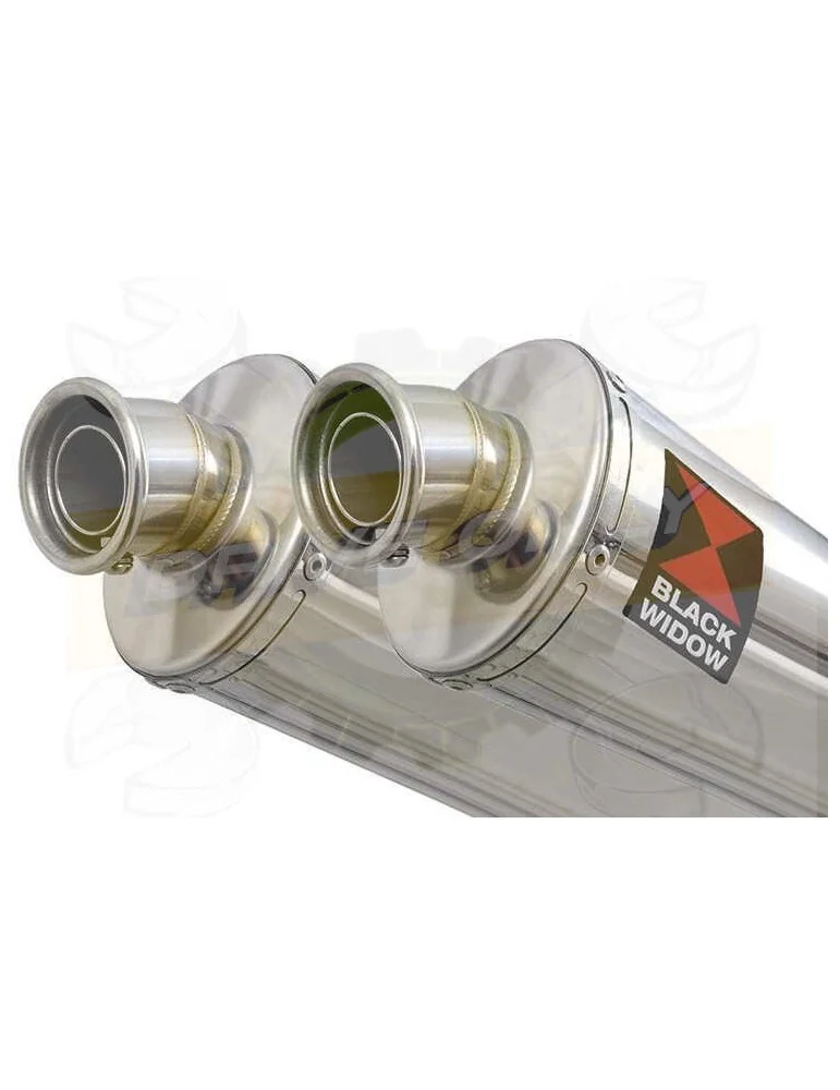 TDM 900 2-2 Ligne complète & Silencieux Ovale En Inox 230mm