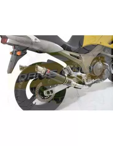 TDM 900 2-2 Silencieux Kit & Silencieux GP Rond En Carbone 350mm