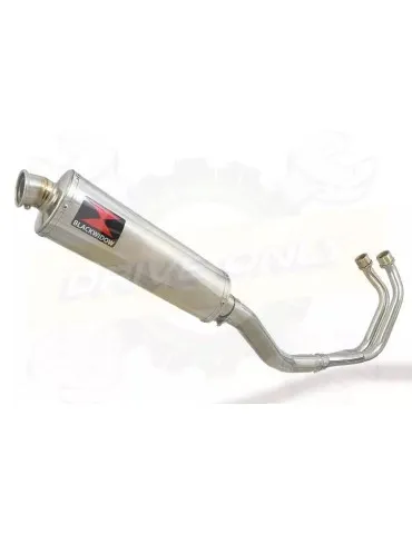 YAMAHA TDM 850 4EP / 3VD 1991 - 2001 2-1 Ligne complète & Silencieux Ovale En Inox 400mm