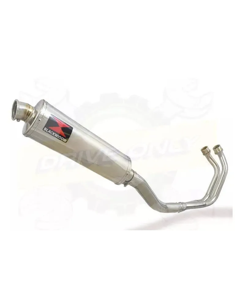 YAMAHA TDM 850 4EP / 3VD 1991 - 2001 2-1 Ligne complète & Silencieux Ovale En Inox 400mm