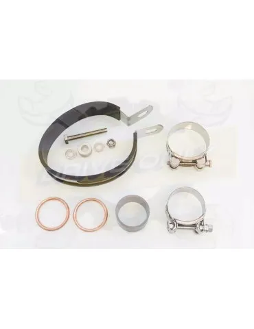 YAMAHA TDM 850 4EP / 3VD 1991 - 2001 2-1 Ligne complète & Silencieux Rond En Inox 300mm