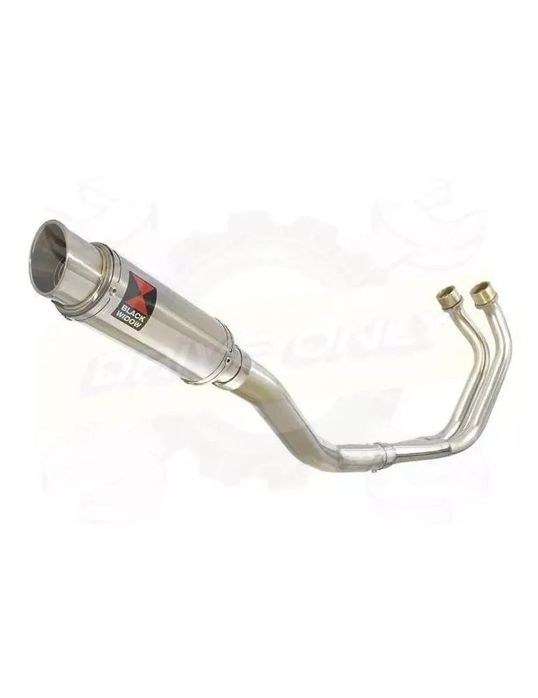 YAMAHA TDM 850 4EP / 3VD 1991 - 2001 2-1 Ligne complète & Silencieux Rond GP Style En Inox 350mm
