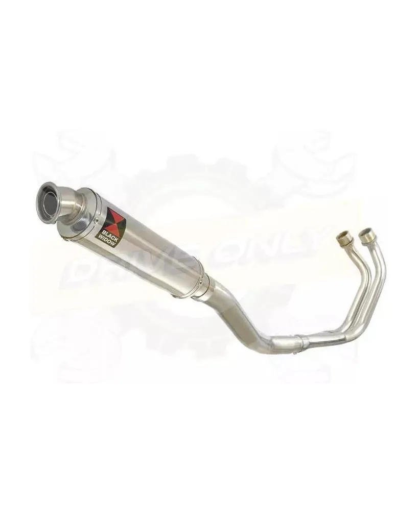 YAMAHA TDM 850 4EP / 3VD 1991 - 2001 2-1 Ligne complète & Silencieux Rond En Inox 350mm
