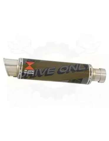 YAMAHA TDM 850 4EP / 3VD 1991 - 2001 2-1 Ligne complète & Silencieux GP Rond En Carbone 350mm