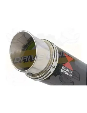 YAMAHA TDM 850 4EP / 3VD 1991 - 2001 2-1 Ligne complète & Silencieux GP Rond En Carbone 230mm
