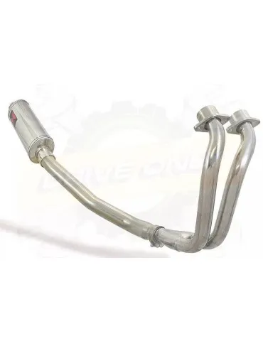 YAMAHA TDM 850 4EP / 3VD 1991 - 2001 2-1 Ligne complète & Silencieux Ovale En Inox 300mm