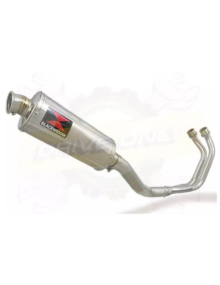 YAMAHA TDM 850 4EP / 3VD 1991 - 2001 2-1 Ligne complète & Silencieux Ovale En Inox 300mm