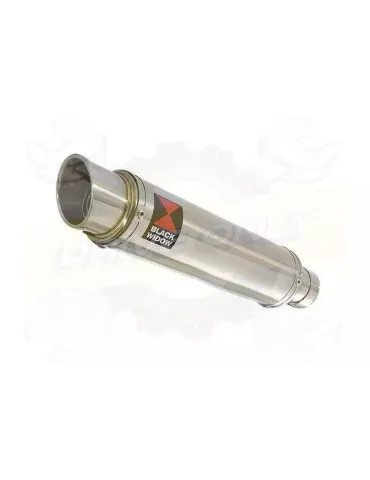 YAMAHA TDM 850 4EP / 3VD 1991 - 2001 2-1 Tube de raccord et Silencieux Rond GP Style En Inox 350mm