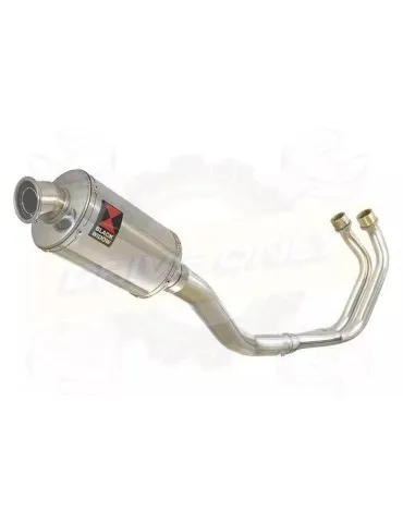 YAMAHA TDM 850 4EP / 3VD 1991 - 2001 2-1 Ligne complète & Silencieux Ovale En Inox 230mm