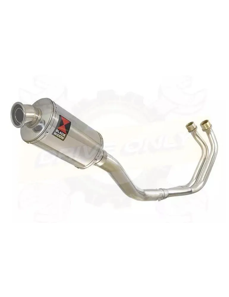 YAMAHA TDM 850 4EP / 3VD 1991 - 2001 2-1 Ligne complète & Silencieux Ovale En Inox 230mm
