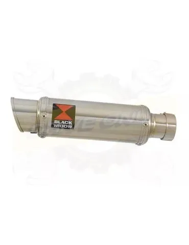 YAMAHA TDM 850 4EP / 3VD 1991 - 2001 2-1 Tube de raccord et Silencieux Rond GP Style En Inox 230mm