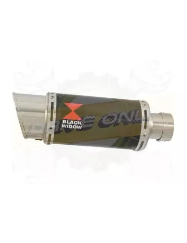 YAMAHA TDM 850 4EP / 3VD 1991 - 2001 2-1 Ligne complète & Silencieux Rond En Carbone 200mm