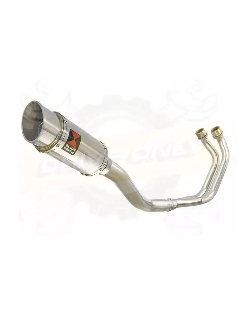 YAMAHA TDM 850 4EP / 3VD 1991 - 2001 2-1 Ligne complète & Silencieux Rond En Inox 200mm