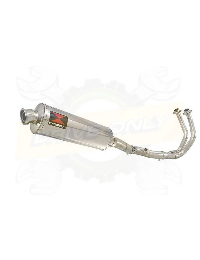 XSR700 XSR 700 2015 -2019 2-1 Décatalyseur Ligne complète & Silencieux Ovale En Inox 400mm