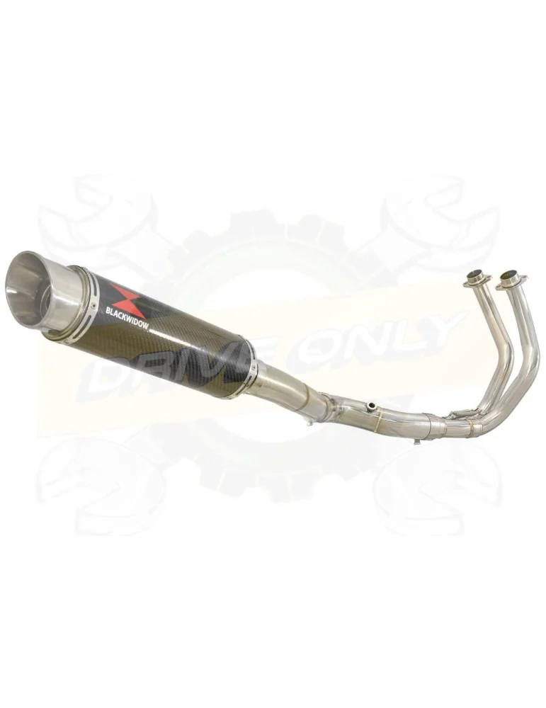 XSR700 XSR 700 2015 -2019 2-1 Décatalyseur Ligne complète & Silencieux GP Rond En Carbone 360mm
