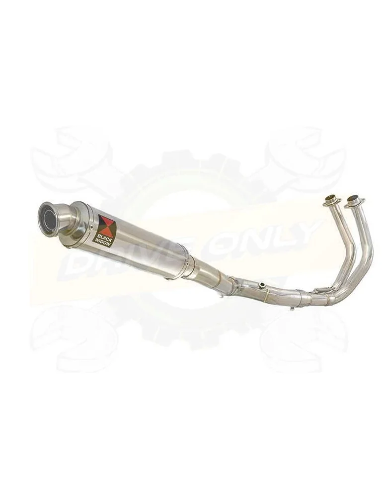 XSR700 XSR 700 2015 -2019 2-1 Décatalyseur Ligne complète & Silencieux Rond En Inox 350mm