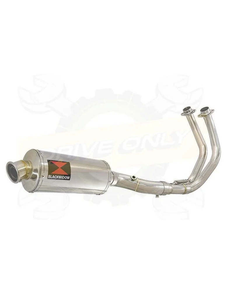 XSR700 XSR 700 2015 -2019 Passage Bas 2-1 Décatalyseur Ligne complète & Silencieux Ovale En Inox 300mm