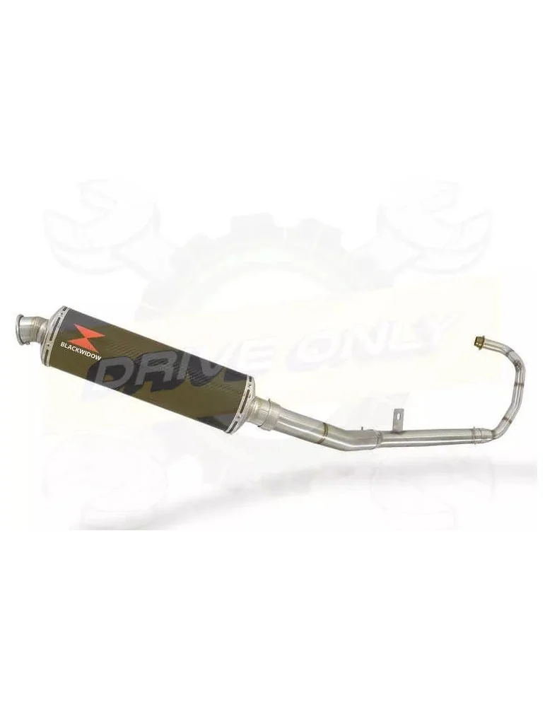 APRILIA RS4 125 2011 - 2018 Race Inox Black 400mm