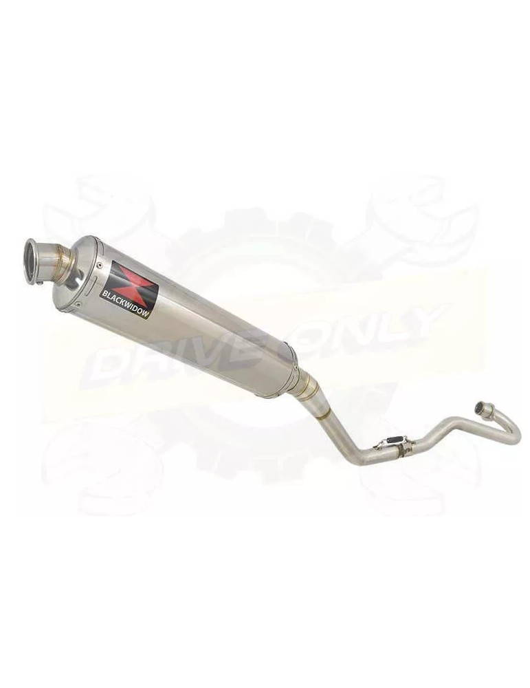 XR125 XR125L 2003-2010 Ligne complète & Silencieux Rond En Inox 400mm