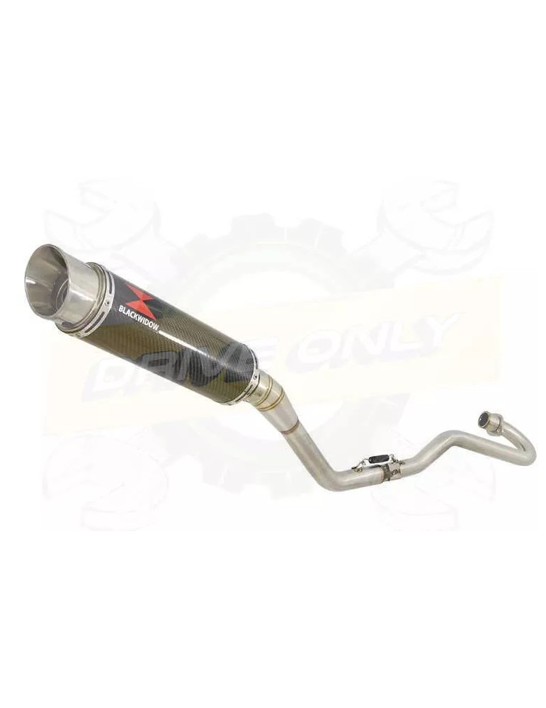 XR125 XR125L 2003-2010 Ligne complète & Silencieux GP Rond En Carbone 360mm