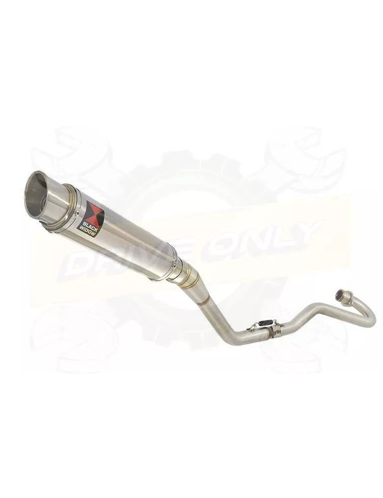 XR125 XR125L 2003-2010 Ligne complète & Silencieux Rond GP Style En Inox 350mm