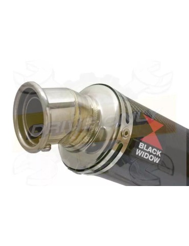 XR125 XR125L 2003-2010 Ligne complète & Silencieux Rond En Carbone 350mm