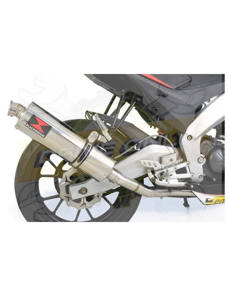 APRILIA RS4 125 2011 - 2018 Ligne complètes & Ovale Silencieux En Inox 400mm