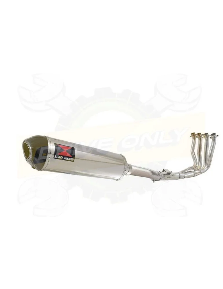 FZ-1N FZ-1 N Ligne complète & Silencieux Ovale En Inox + Canule En Carbone 400mm