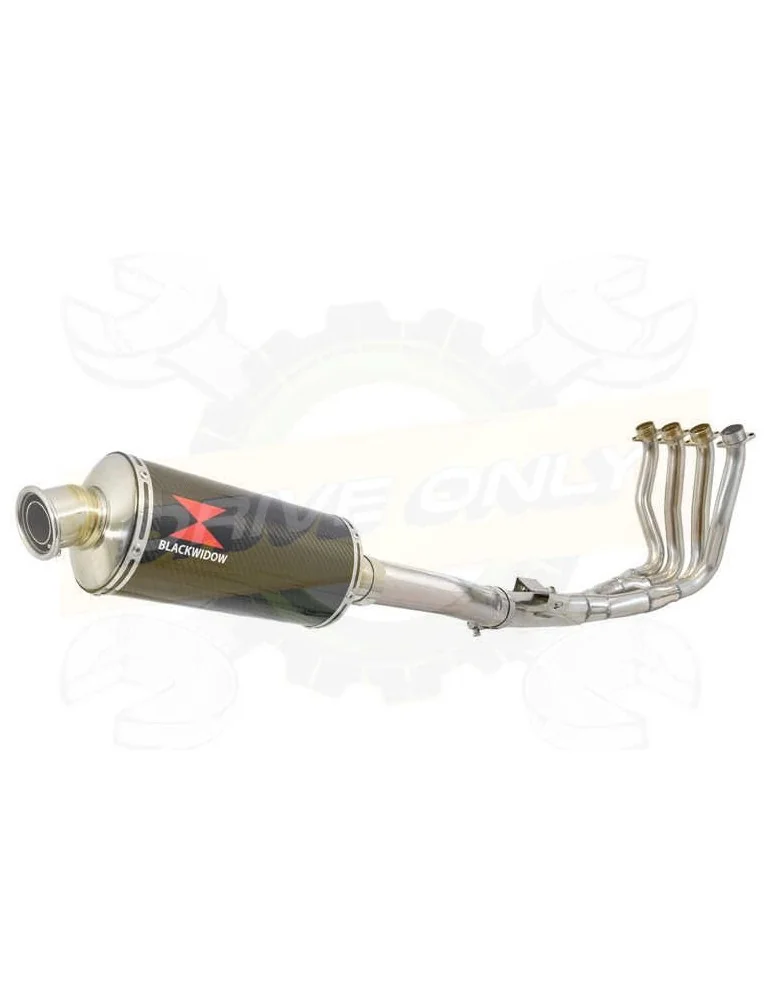 FZ-1N FZ-1 N Ligne complète & Silencieux Ovale En Carbone 300mm