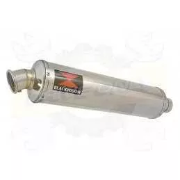 NTV600 NTV650 REVERE 1988-1998 Ligne complète & Silencieux Rond En Inox 450mm