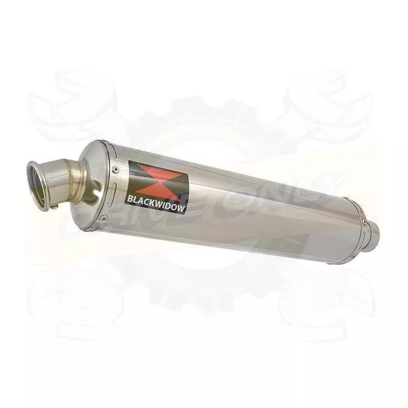 NTV600 NTV650 REVERE 1988-1998 Ligne complète & Silencieux Rond En Inox 450mm