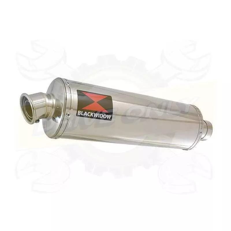 NTV600 NTV650 REVERE 1988-1998 Ligne complète & Silencieux Ovale En Inox 400mm