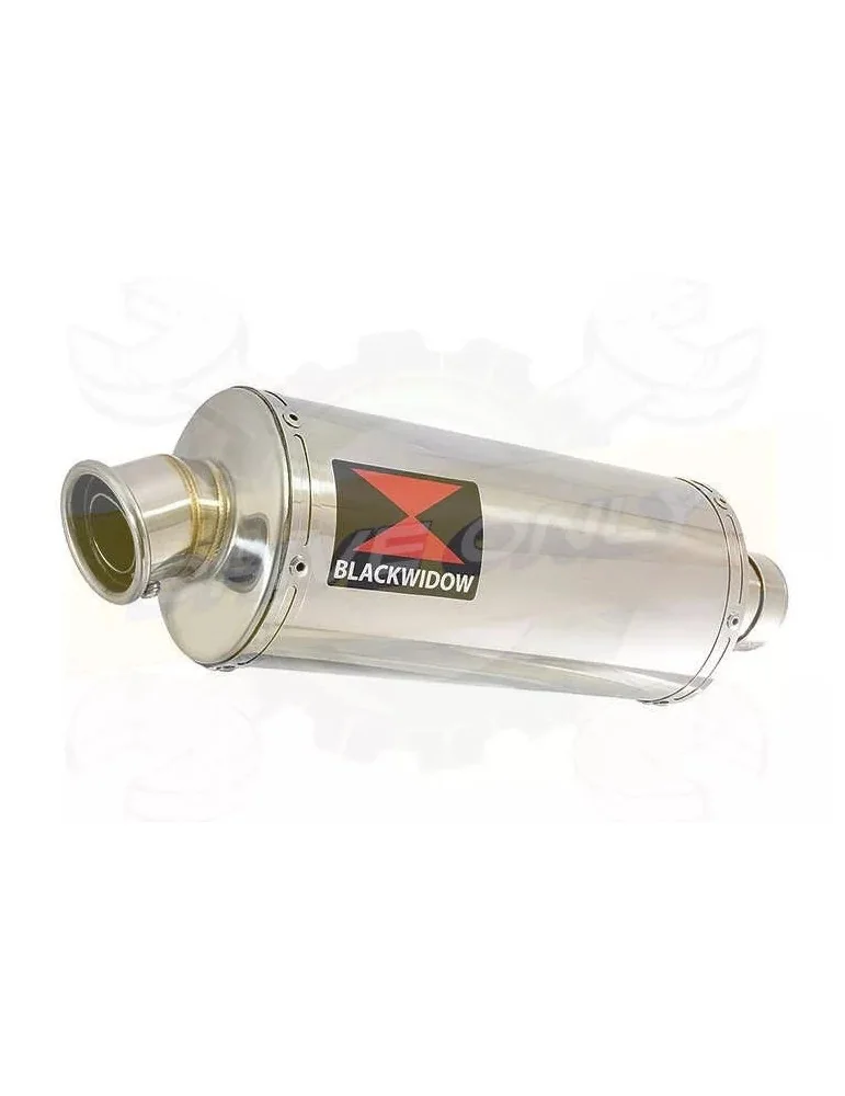 NTV600 NTV650 REVERE 1988-1998 Ligne complète & Silencieux Ovale En Inox 300mm