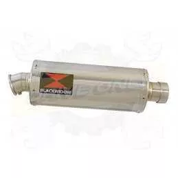 NTV600 NTV650 REVERE 1988-1998 Ligne complète & Silencieux Ovale En Inox 300mm