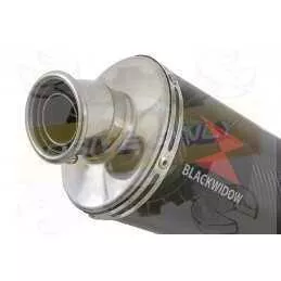 NTV600 NTV650 REVERE 1988-1998 Ligne complète & Silencieux Ovale En Carbone 300mm