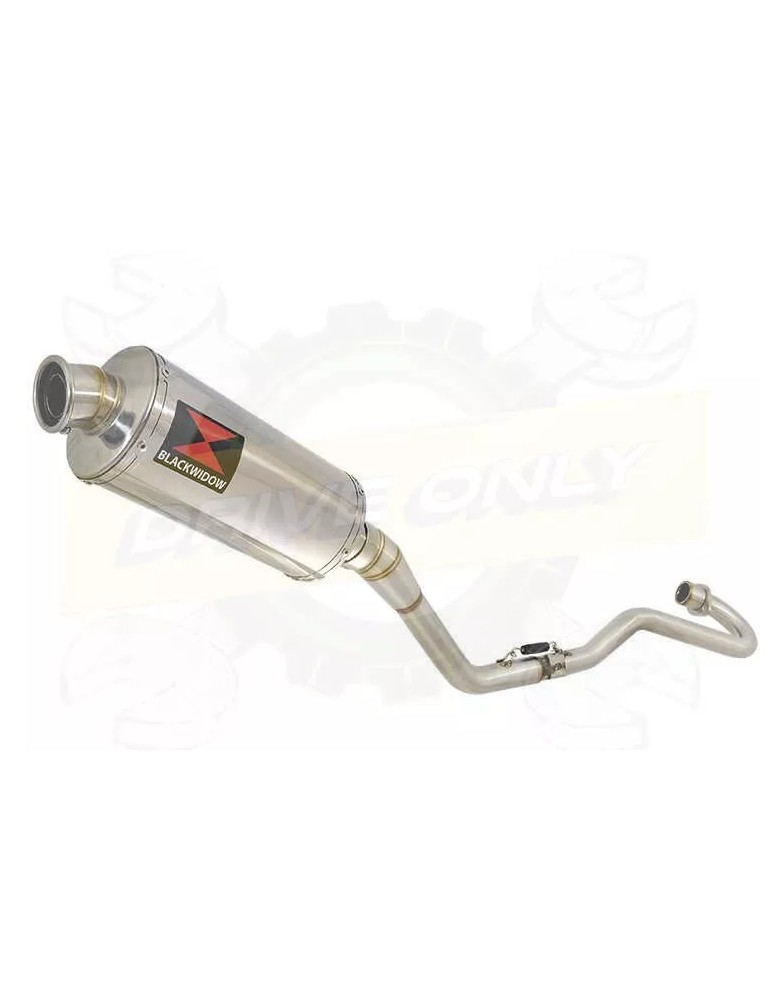 XR125 XR125L 2003-2010 Ligne complète & Silencieux Ovale En Inox 300mm