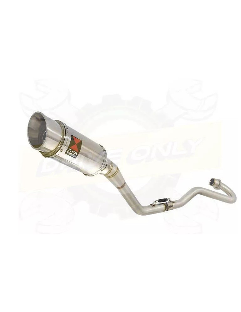 XR125 XR125L 2003-2010 Ligne complète & Silencieux Rond En Inox 200mm