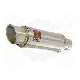 NTV600 NTV650 REVERE 1988-1998 Ligne complète & Silencieux Rond GP Style En Inox 230mm