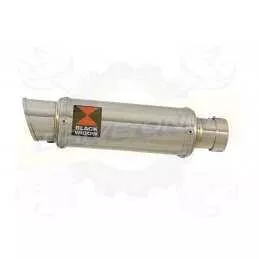 NTV600 NTV650 REVERE 1988-1998 Ligne complète & Silencieux Rond GP Style En Inox 230mm