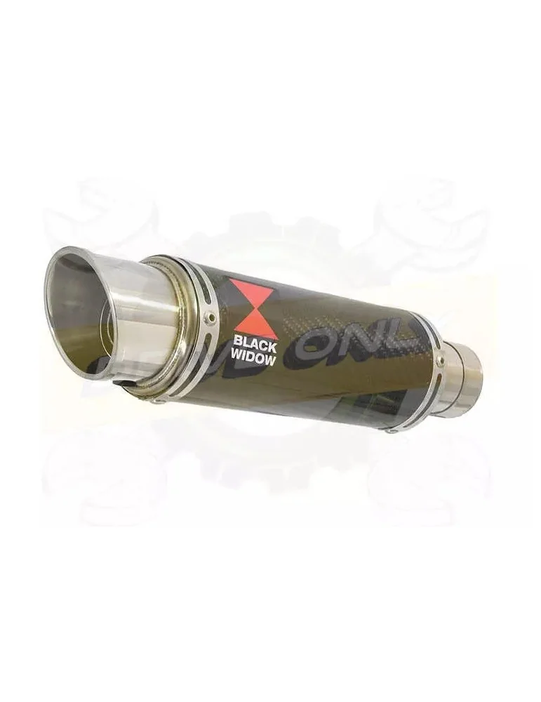 NTV600 NTV650 REVERE 1988-1998 Ligne complète & Silencieux GP Rond En Carbone 230mm