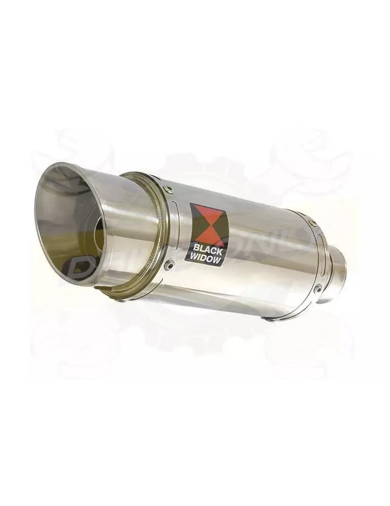 NTV600 NTV650 REVERE 1988-1998 Ligne complète & Silencieux Rond En Inox 200mm